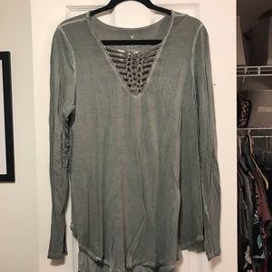 American Eagle Long Sleeve T-Shirt